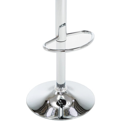 Barové Stoličky 2 Ks Černé Umělá Kůže