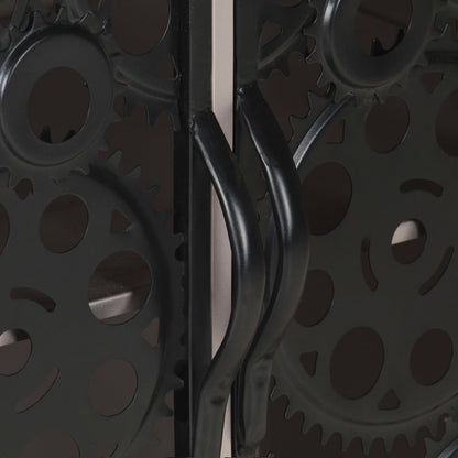 Příborník 60 X 35 X 75 Cm Hrubé Mangovníkové Dřevo A Železo Šedá