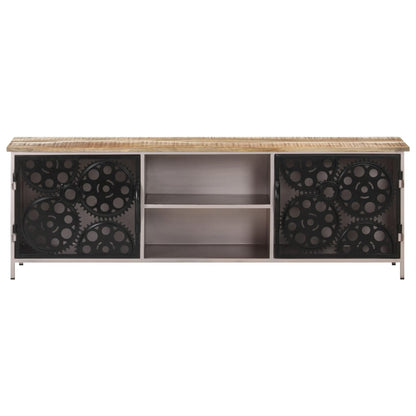 Tv Stolek 120 X 30 X 40 Cm Hrubé Mangovníkové Dřevo