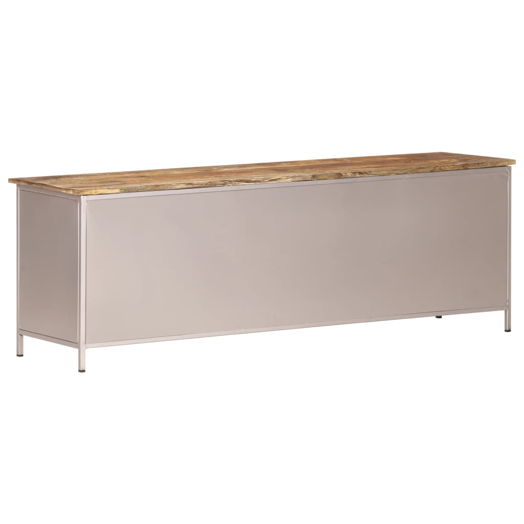 Tv Stolek 120 X 30 X 40 Cm Hrubé Mangovníkové Dřevo