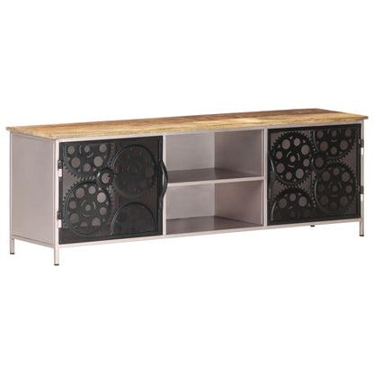 Tv Stolek 120 X 30 X 40 Cm Hrubé Mangovníkové Dřevo