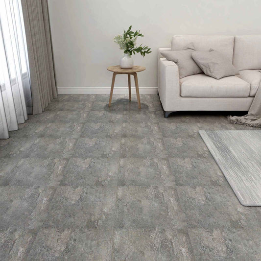 Podlahová Prkna 5,11 M² 55 Pcs Pvc Kamenná Zeď