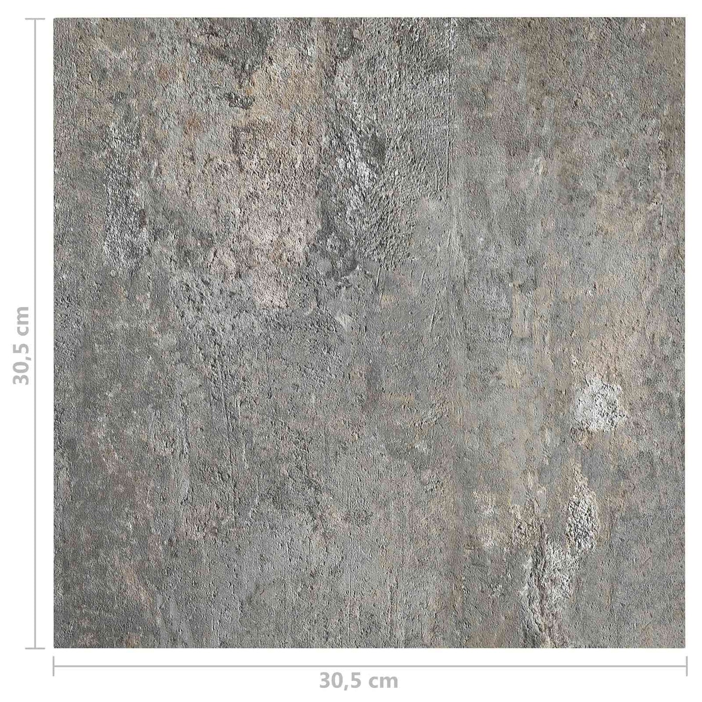 Podlahová Prkna 5,11 M² 55 Pcs Pvc Kamenná Zeď