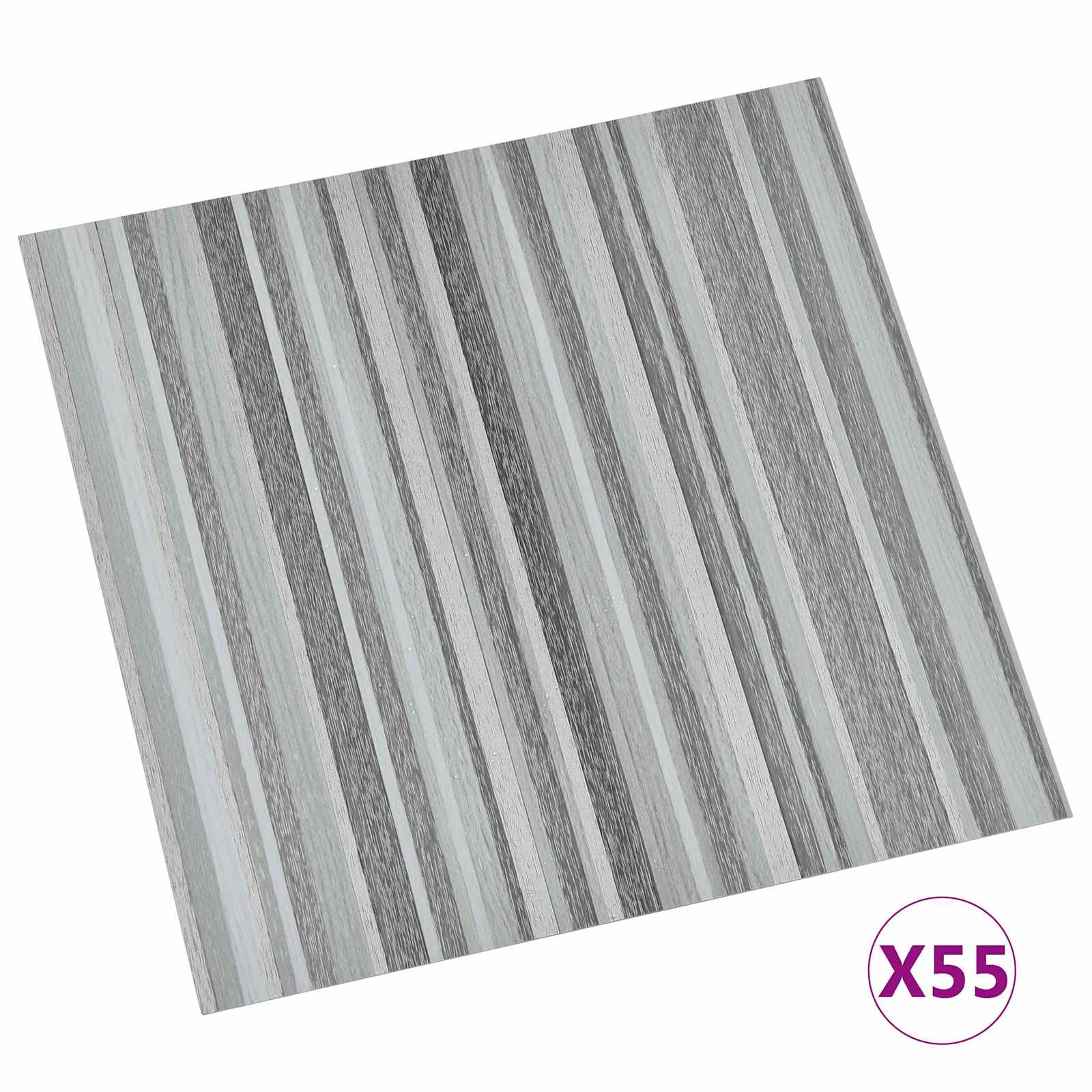 Podlahová Prkna 5,11 M² 55 Pcs Pvc Proužky