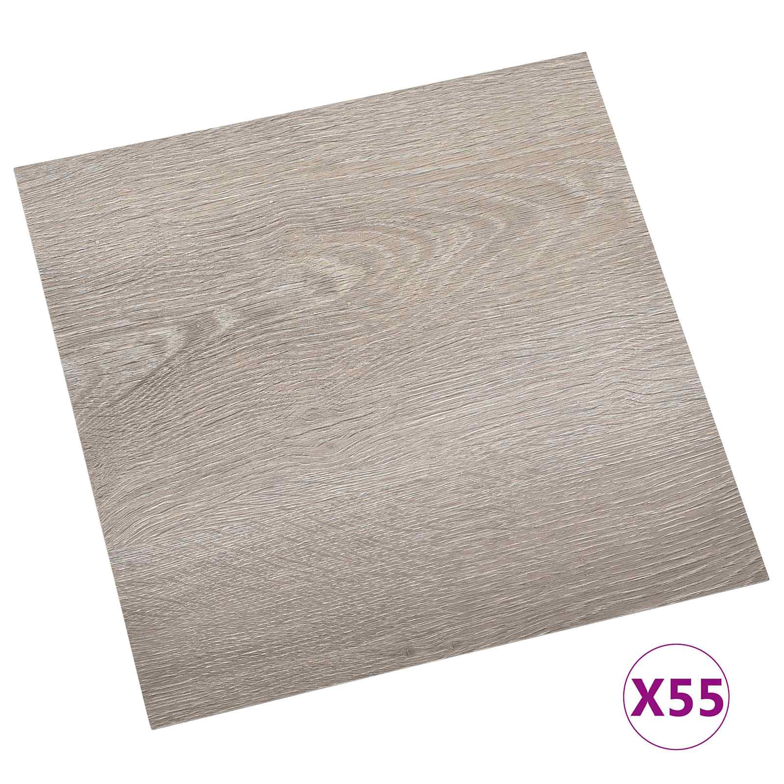 Podlahová Prkna 5,11 M² 55 Pcs Pvc Dřevo