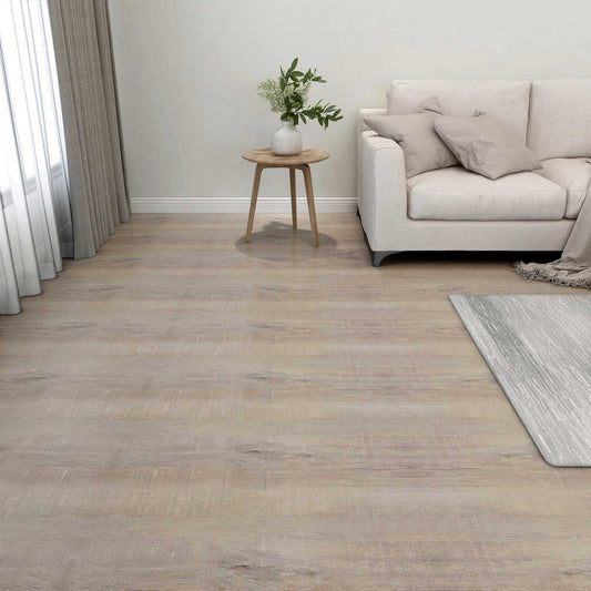 Podlahová Prkna 55 Pcs Taupe 5,11 M² Pvc
