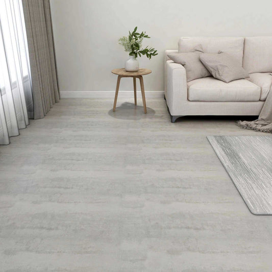 Podlahová Prkna 5,11 M² 55 Pcs Pvc Šedá A Světle Šedá