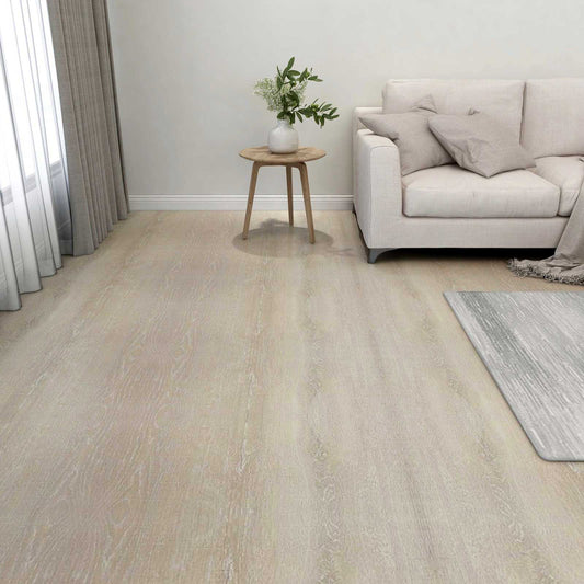 Podlahová Prkna 55 Pcs Béžová 5,11 M² Pvc