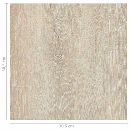 Podlahová Prkna 55 Pcs Béžová 5,11 M² Pvc