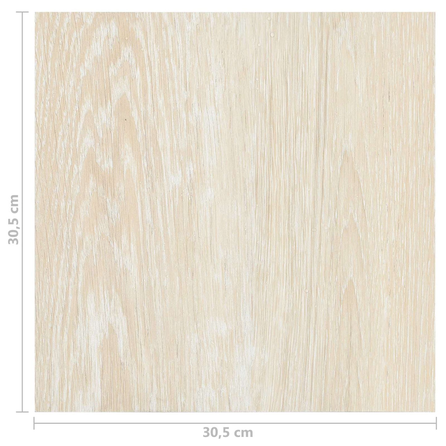Podlahová Prkna 5,11 M² 55 Pcs Pvc Bílá A Béžová