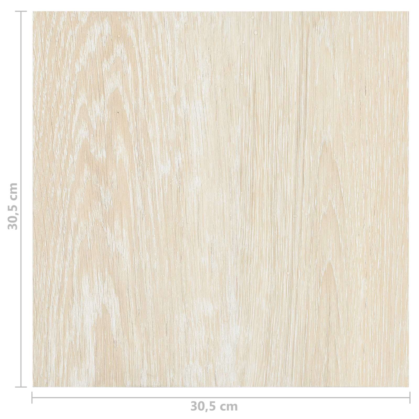 Podlahová Prkna 5,11 M² 55 Pcs Pvc Bílá A Béžová