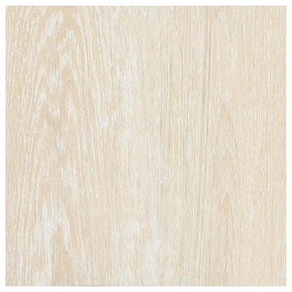 Podlahová Prkna 5,11 M² 55 Pcs Pvc Bílá A Béžová