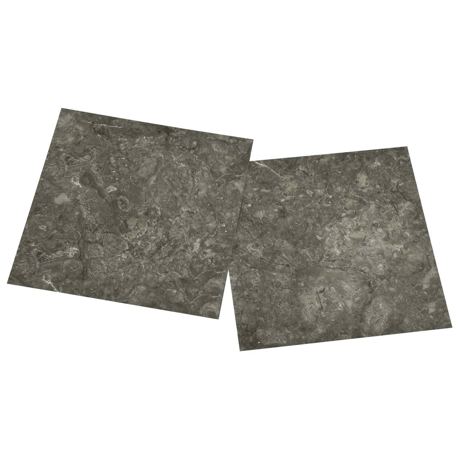 Podlahová Prkna 5,11 M² 55 Pcs Pvc Šedá A Bílá