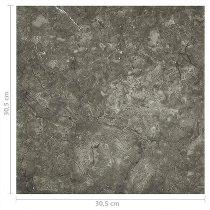 Podlahová Prkna 5,11 M² 55 Pcs Pvc Šedá A Bílá