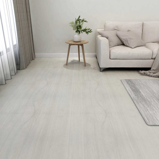 Podlahová Prkna 55 Pcs Krémová 5,11 M² Pvc