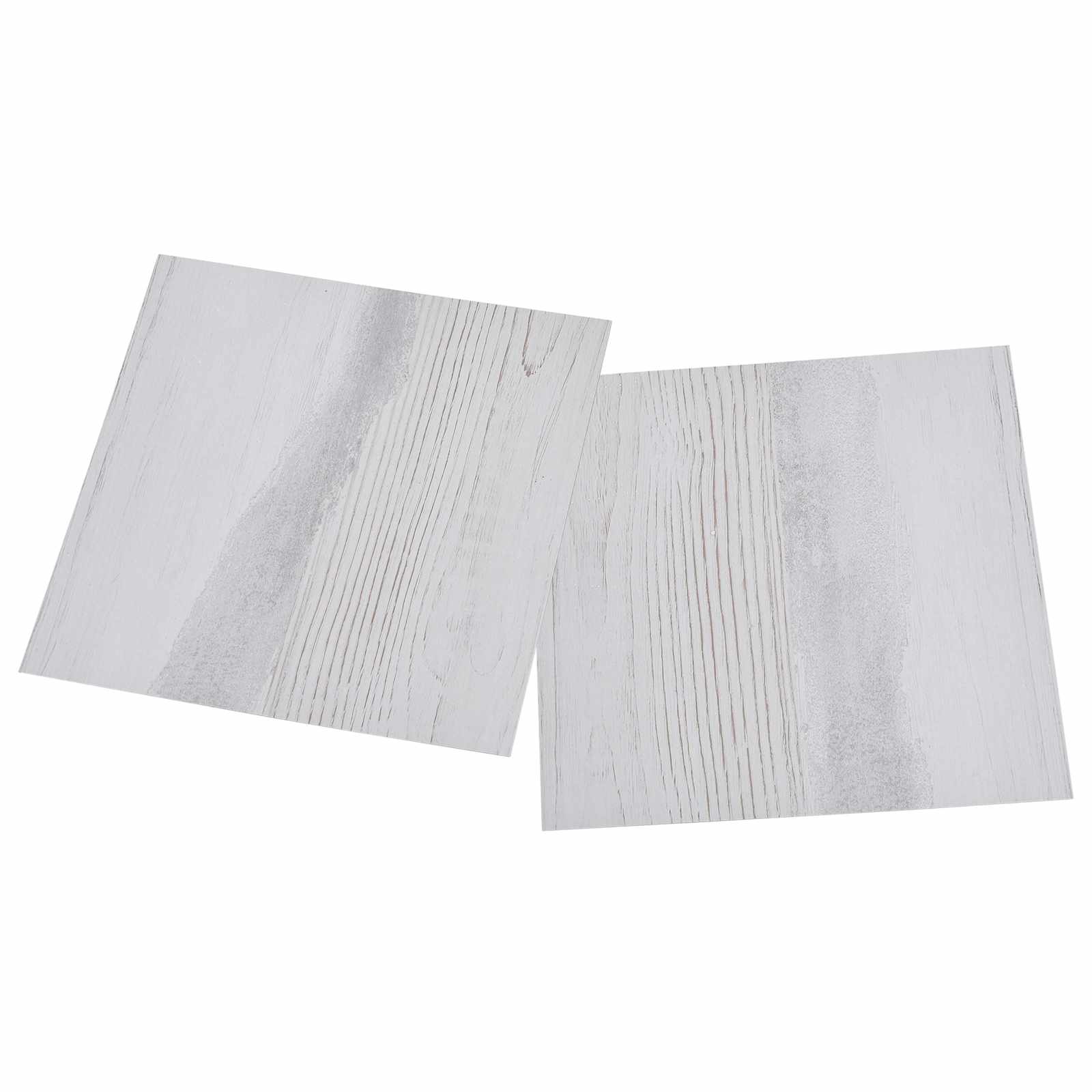 Podlahová Prkna 5,11 M² 55 Pcs Pvc Bílá A Světlá Šedá