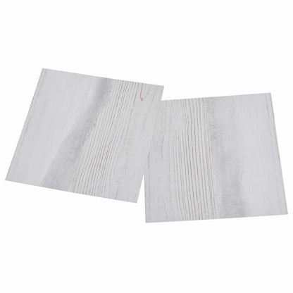 Podlahová Prkna 5,11 M² 55 Pcs Pvc Bílá A Světlá Šedá