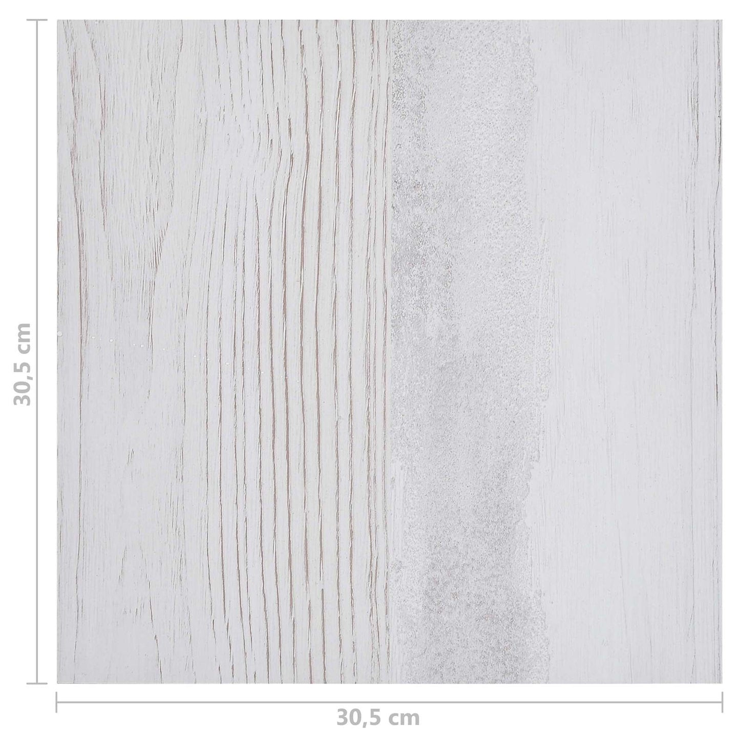 Podlahová Prkna 5,11 M² 55 Pcs Pvc Bílá A Světlá Šedá