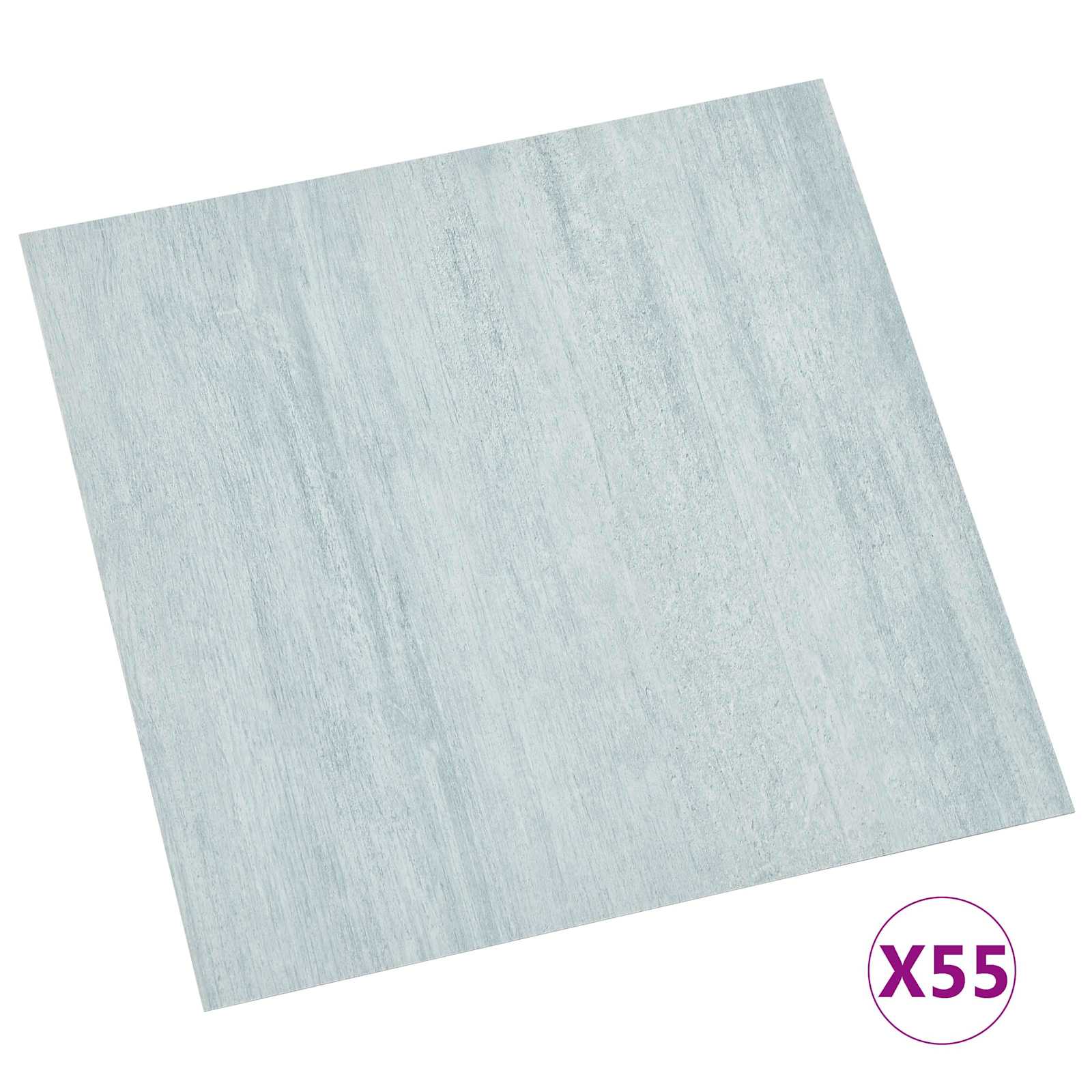 Podlahová Prkna 55 Pcs Zelená 5,11 M² Pvc