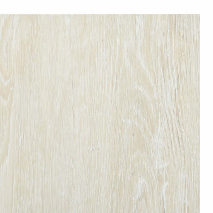 Podlahová Prkna 5,11 M² 55 Pcs Pvc Krémově Bílá