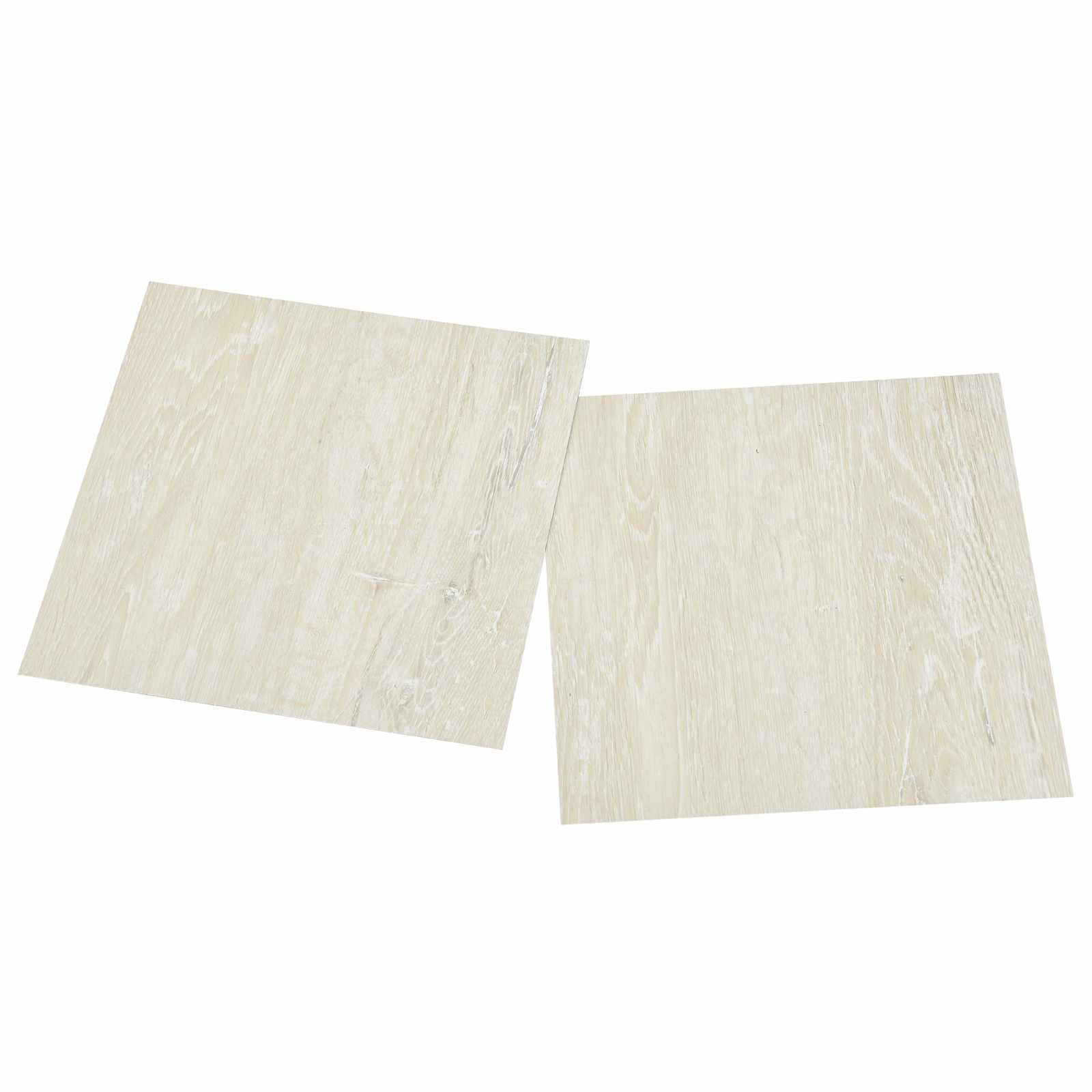 Podlahová Prkna 5,11 M² 55 Pcs Pvc Krémově Bílá