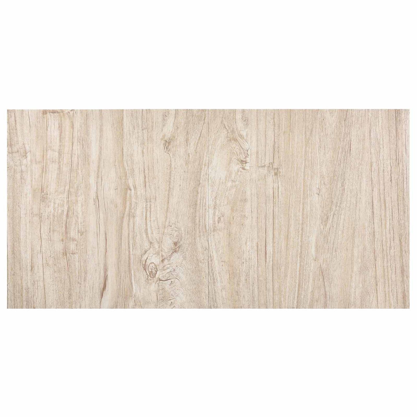 Podlahová Prkna 5,11 M² 55 Pcs Pvc Bílá A Dřevěná Barva