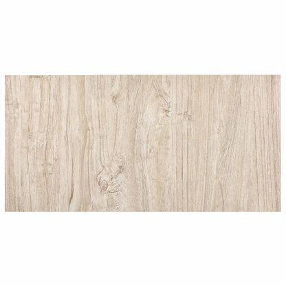 Podlahová Prkna 5,11 M² 55 Pcs Pvc Bílá A Dřevěná Barva