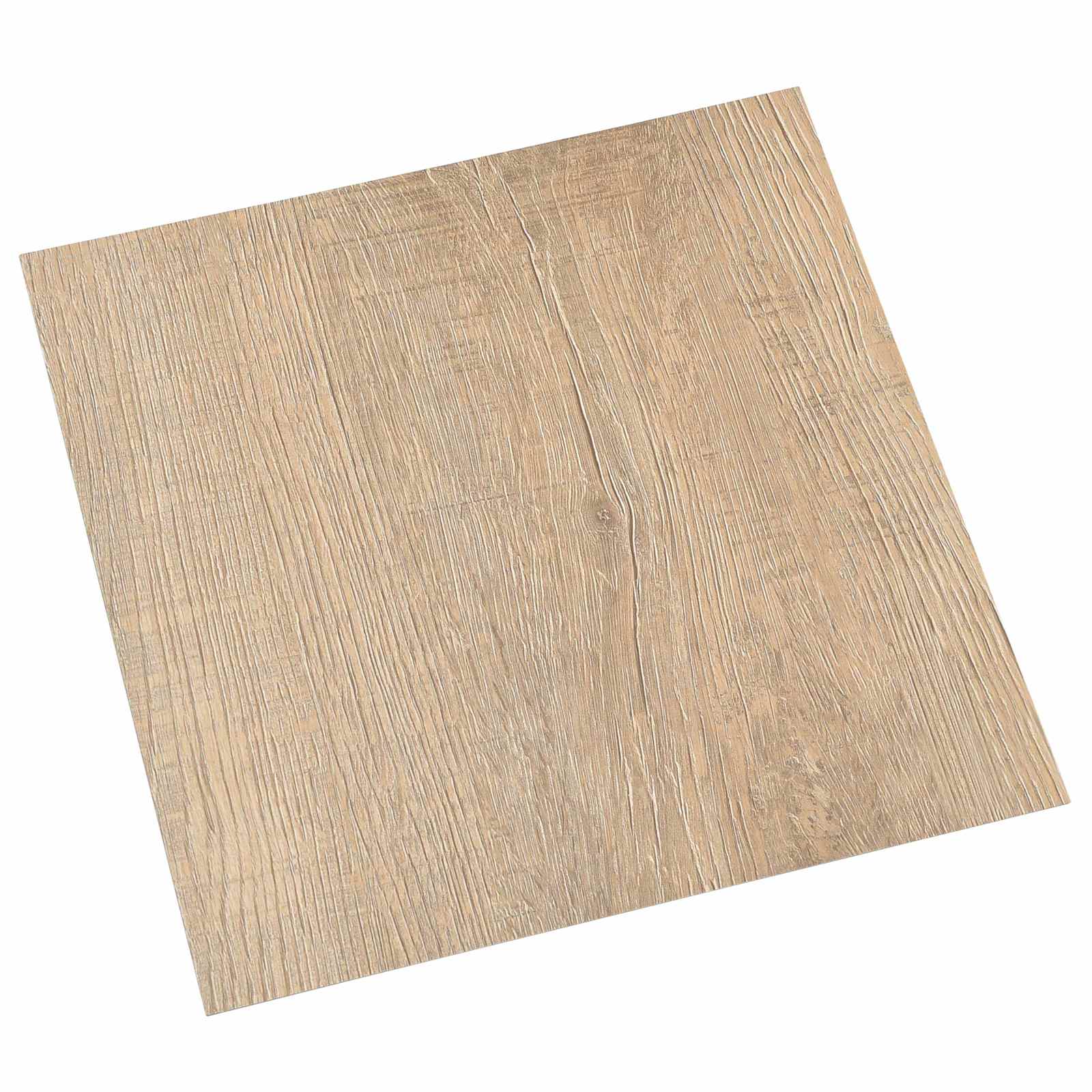 Podlahová Prkna 5,11 M² 55 Pcs Pvc Světle Šedá, Tmavě Hnědá