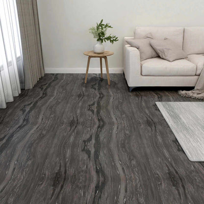 Podlahová Prkna 55 Pcs Tmavě Šedá 5,11 M² Pvc