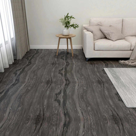 Podlahová Prkna 55 Pcs Tmavě Šedá 5,11 M² Pvc