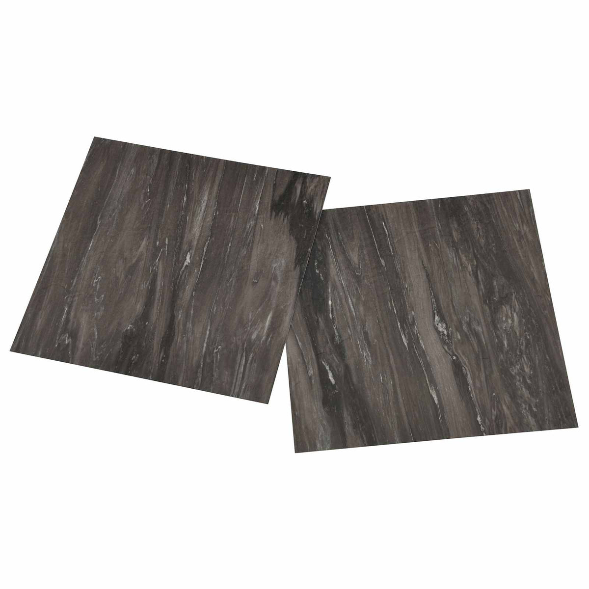 Podlahová Prkna 55 Pcs Tmavě Šedá 5,11 M² Pvc