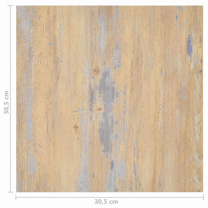 Podlahová Prkna 5,11 M² 55 Pcs Pvc Hnědá A Šedá