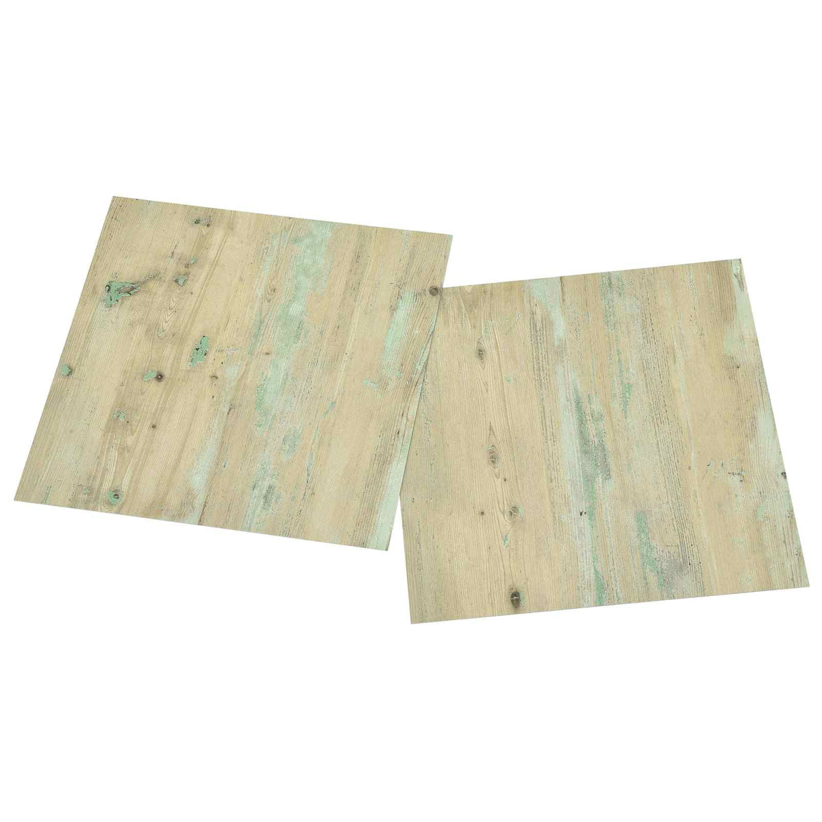 Podlahová Prkna 5,11 M² 55 Pcs Pvc Bílá A Světle Hnědá