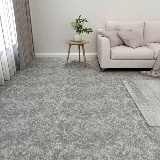 Podlahová Prkna 5,11 M² 55 Pcs Pvc Šedá