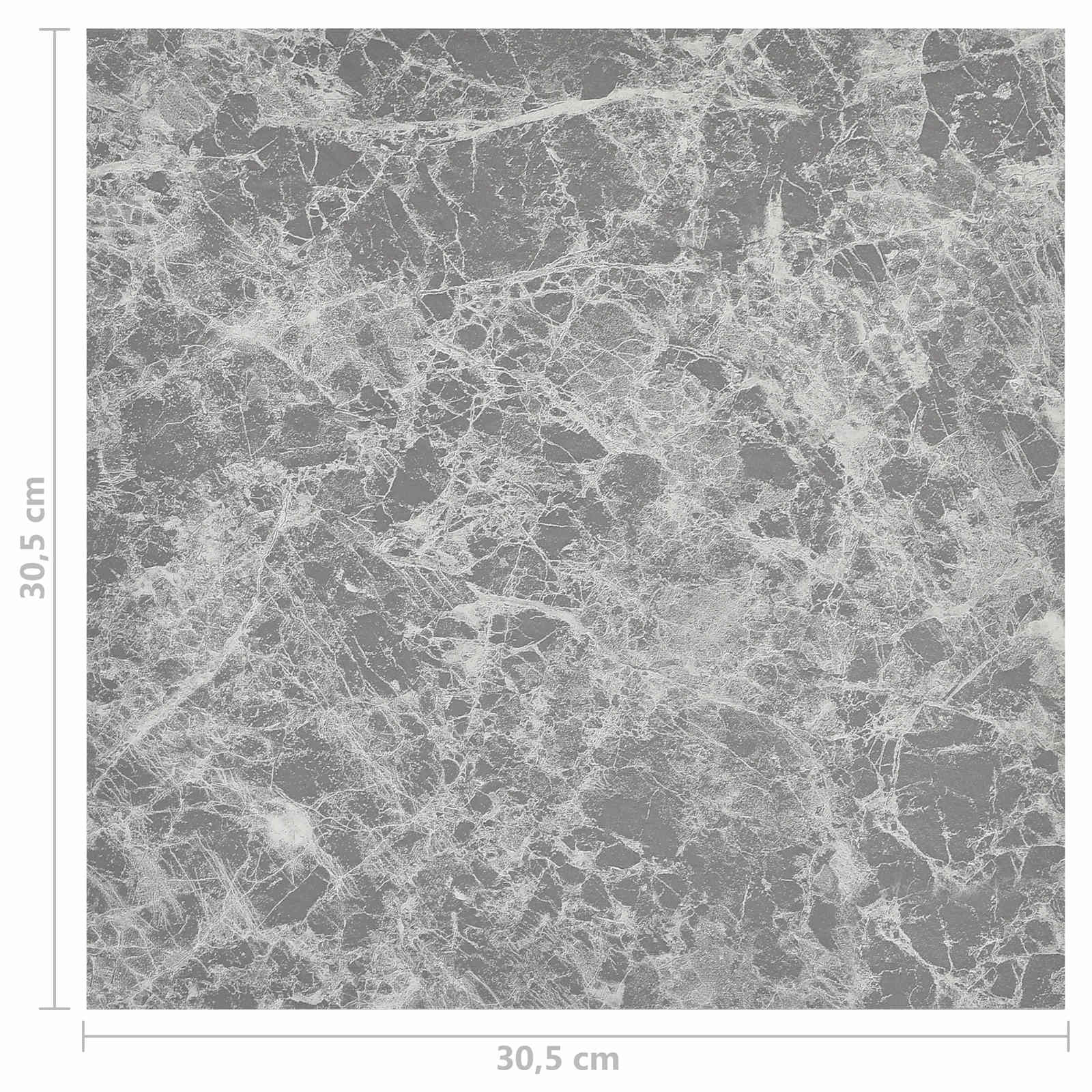 Podlahová Prkna 5,11 M² 55 Pcs Pvc Šedá