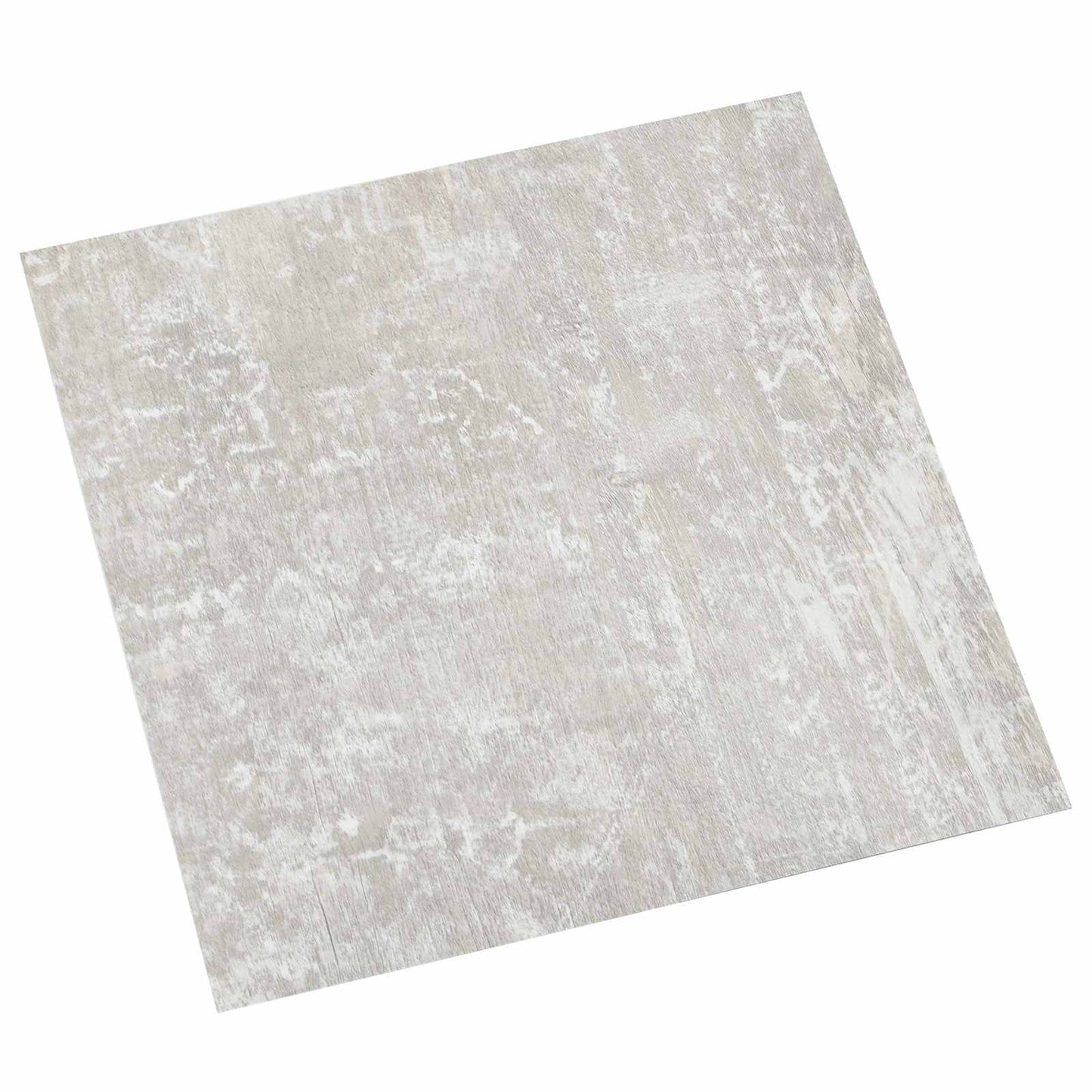 Podlahová Prkna 5,11 M² 55 Pcs Pvc Bílá A Dřevo