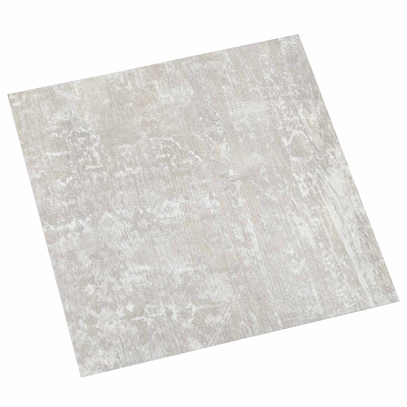 Podlahová Prkna 5,11 M² 55 Pcs Pvc Bílá A Dřevo