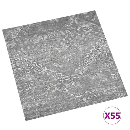 Podlahová Prkna 55 Pcs Betonově Šedá 5,11 M² Pvc