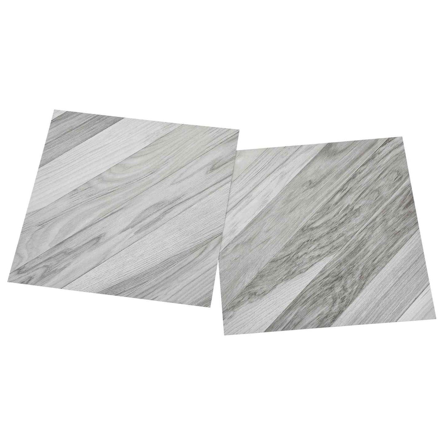 Podlahová Prkna 55 Pcs Šedý 5,11 M² Pvc