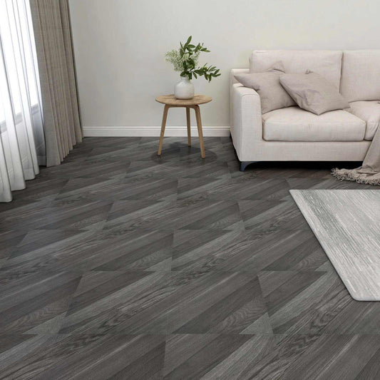 Podlahová Prkna 55 Pcs Šedý 5,11 M² Pvc