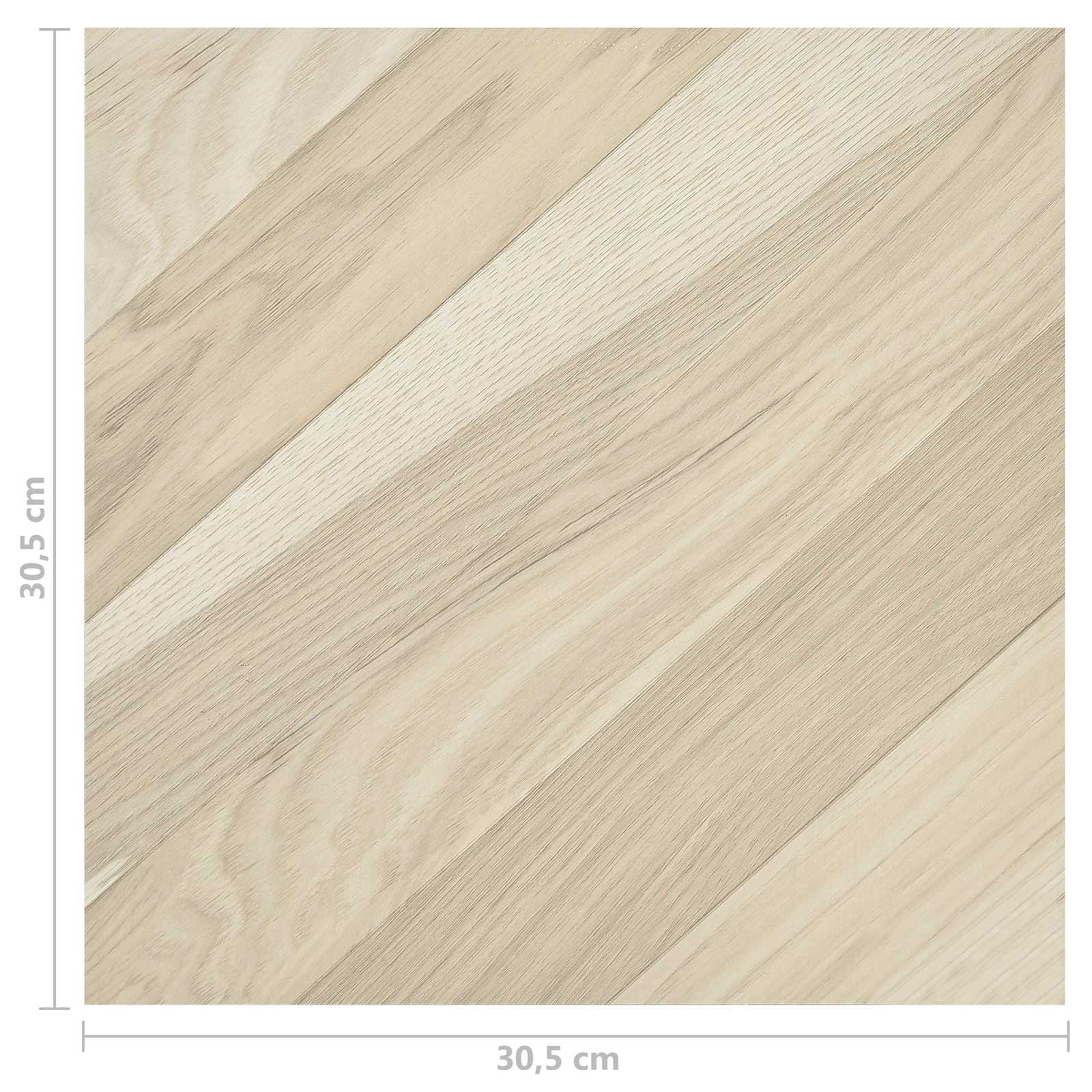 Podlahová Prkna 55 Pcs Béžová 5,11 M² Pvc