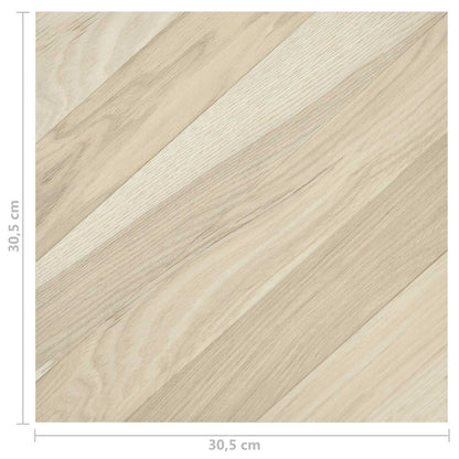 Podlahová Prkna 55 Pcs Béžová 5,11 M² Pvc