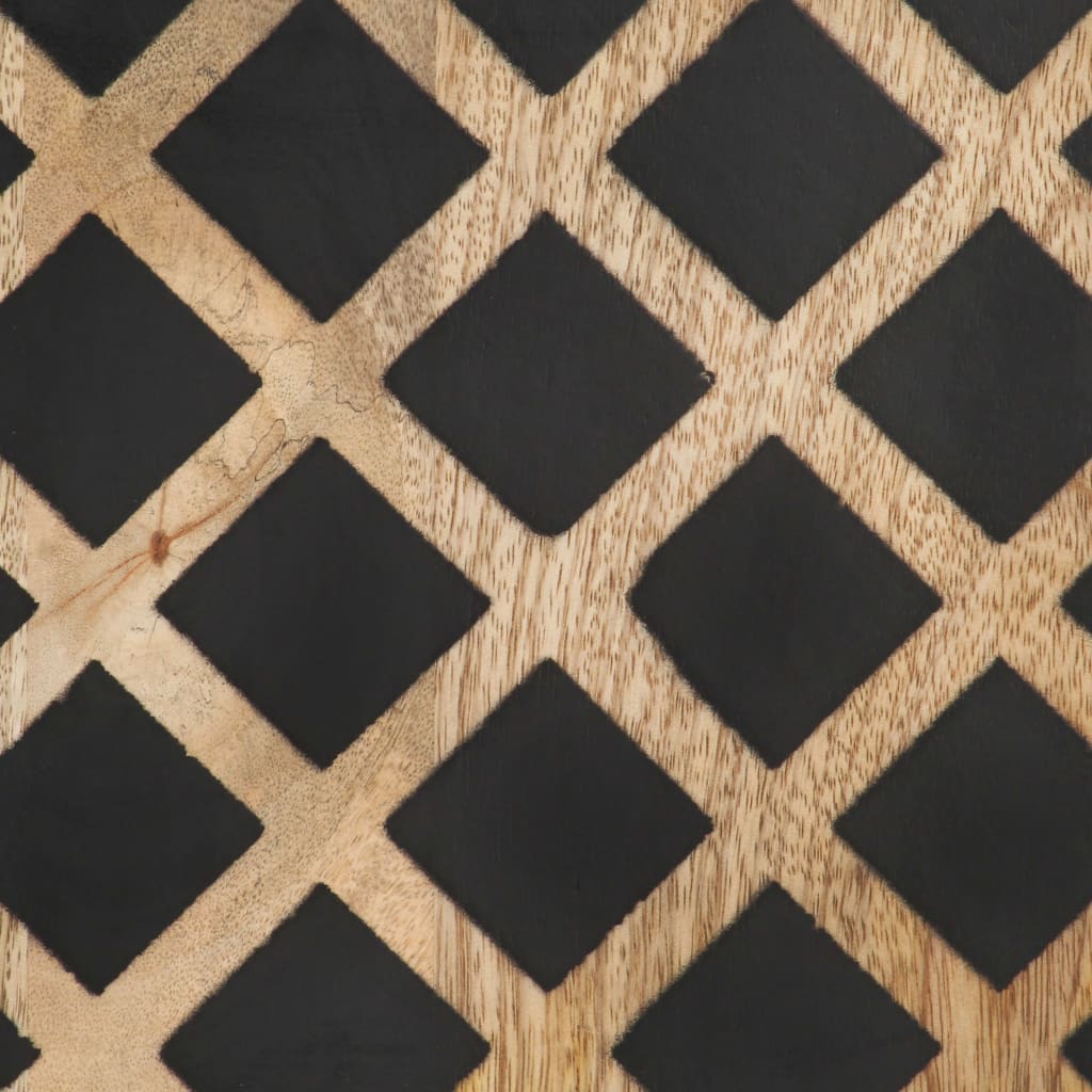 Příborník 118 X 35 X 75 Cm Masivní Mangovníkové Dřevo