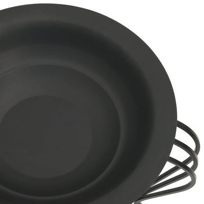 Přenosné Ohniště S Pohrabáčem 49 Cm Ocel Modro-Bílá