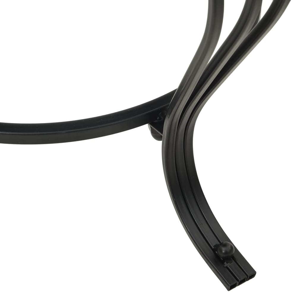 Přenosné Ohniště S Pohrabáčem 49 Cm Ocel Modro-Bílá