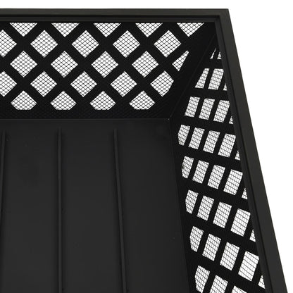 Rustikální Přenosné Ohniště S Pohrabáčem 64 Cm Xxl Ocel