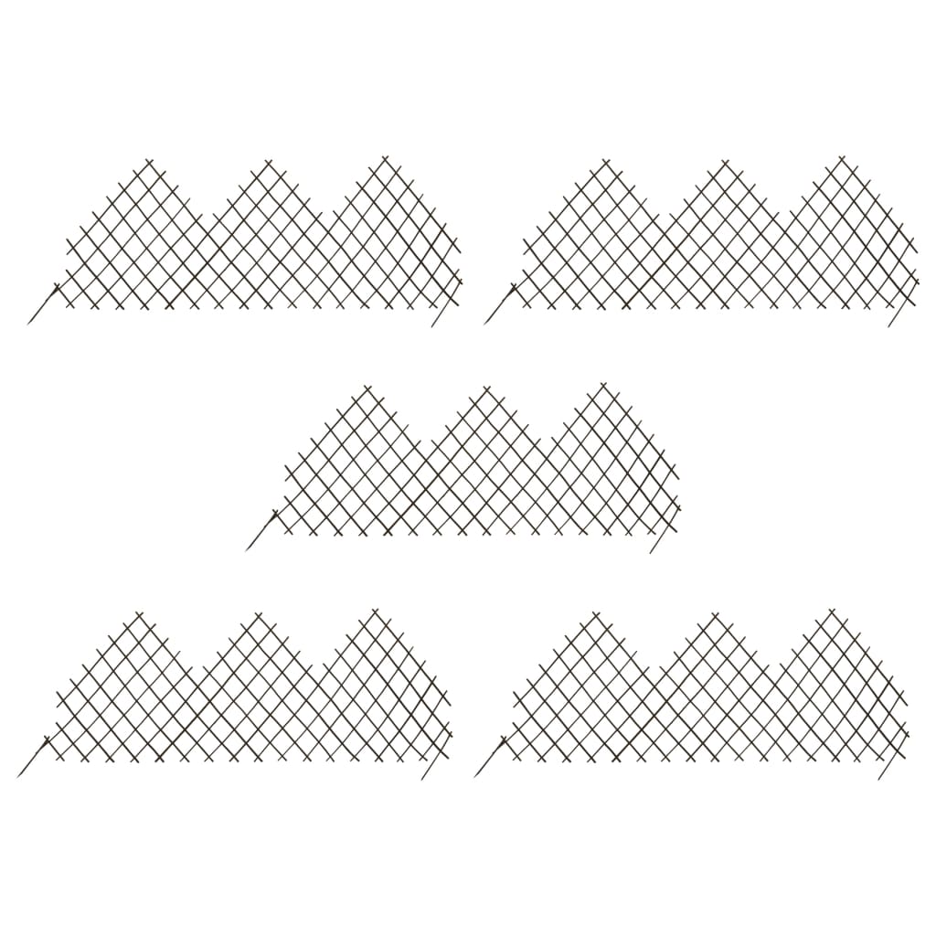 Vrbový Trelážový Plot 5 Ks