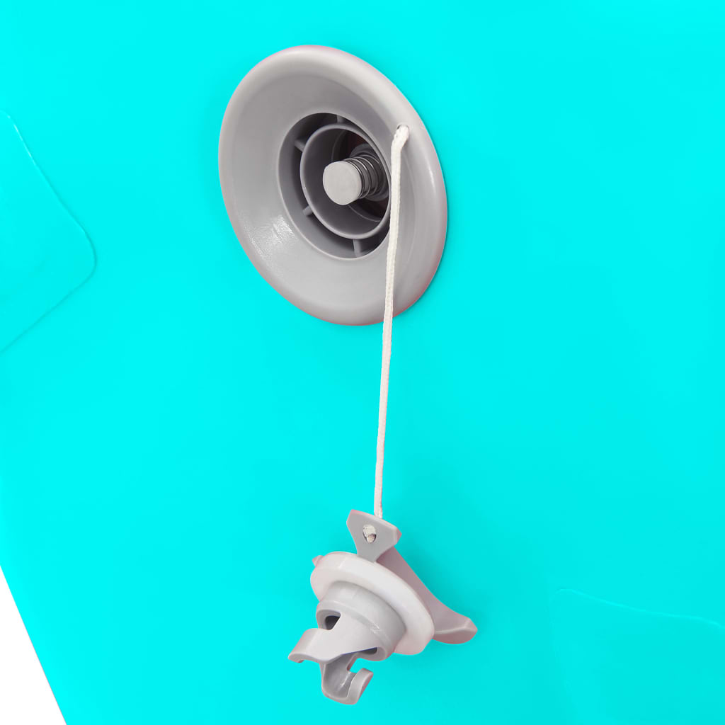 Nafukovací Cvičební Válec S Pumpou Pvc Zelený