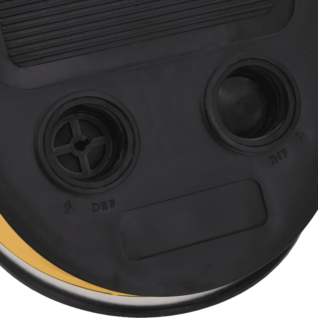 Nožní Pumpa 21 X 29,5 Cm Pp A Pe Šedá A Žlutá