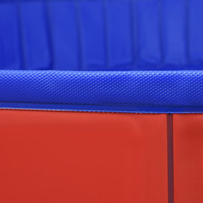 Skládací Bazén Pro Psy Červený Pvc